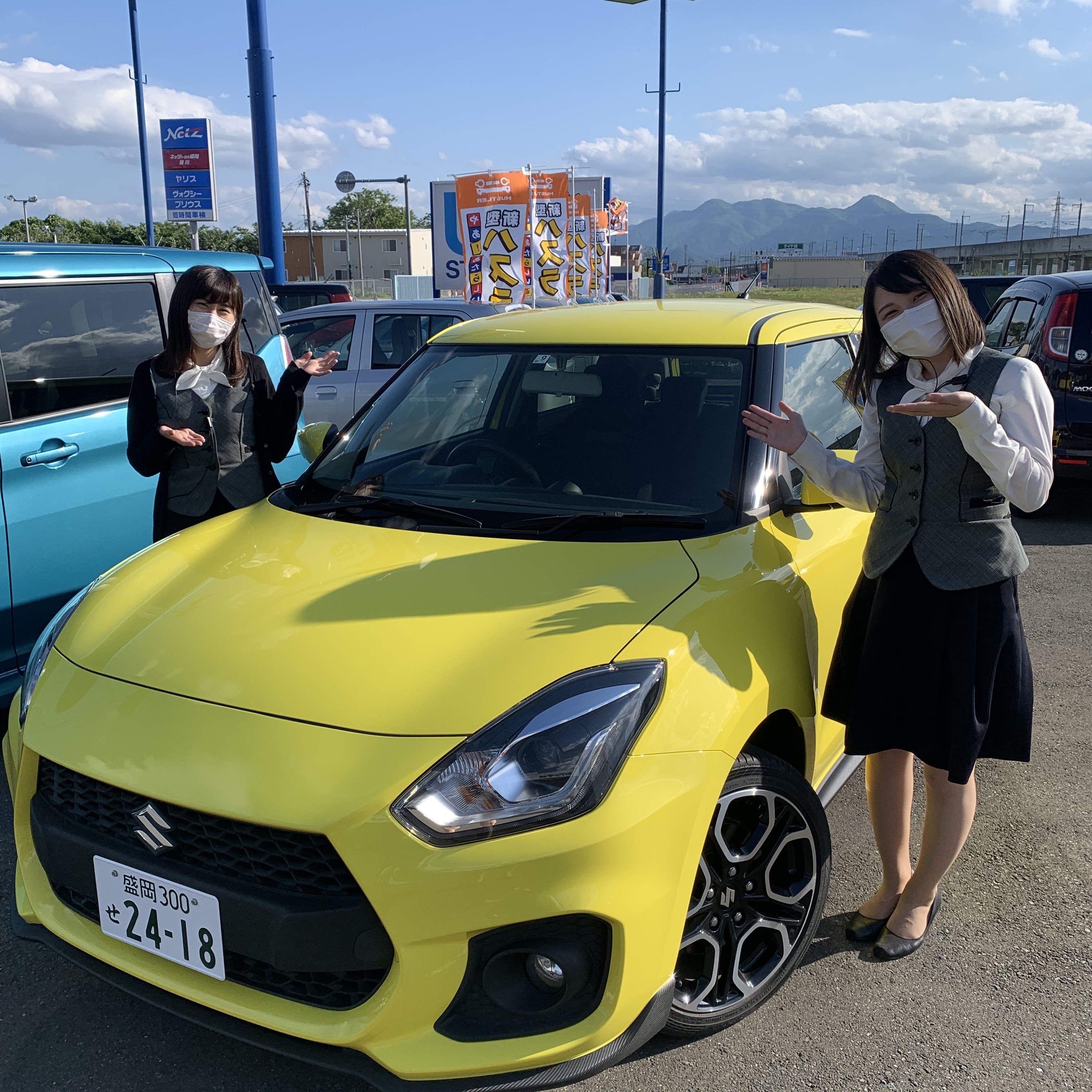 スイフトスポーツ試乗車ございます その他 お店ブログ 株式会社スズキ自販岩手 スズキアリーナ上堂 U S Station上堂