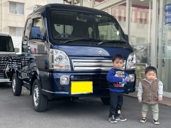 木更津市にお住いのK様に、スーパーキャリィをご納車いたしました。