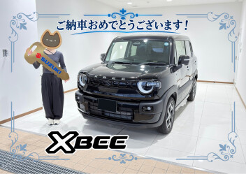 ブラックを基調にした１台をご納車させていただきました！