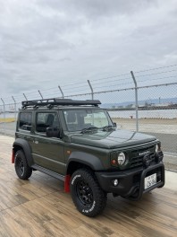 ☆　ジムニーシエラ試乗車　オフロードスタイル×プチDAMD　☆