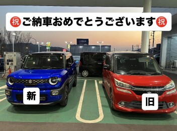 新型クロスビー納車式！！