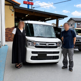スペーシア　ご納車おめでとうございます