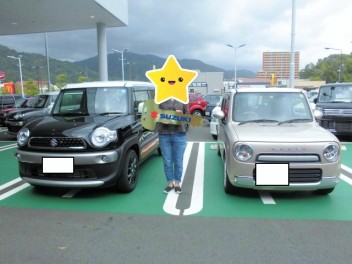 ラパンからクロスビーへ！！