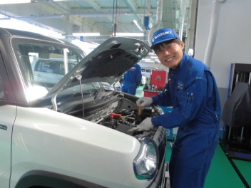 愛車無料点検来年１月までやります