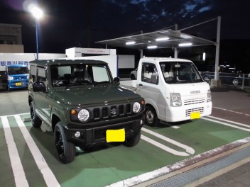 ジムニー第１号のお納車です！