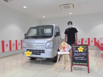 Ｓ様　キャリイご納車させていただきました！！