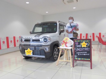 Ｙ様　ハスラーご納車させていただきました！！