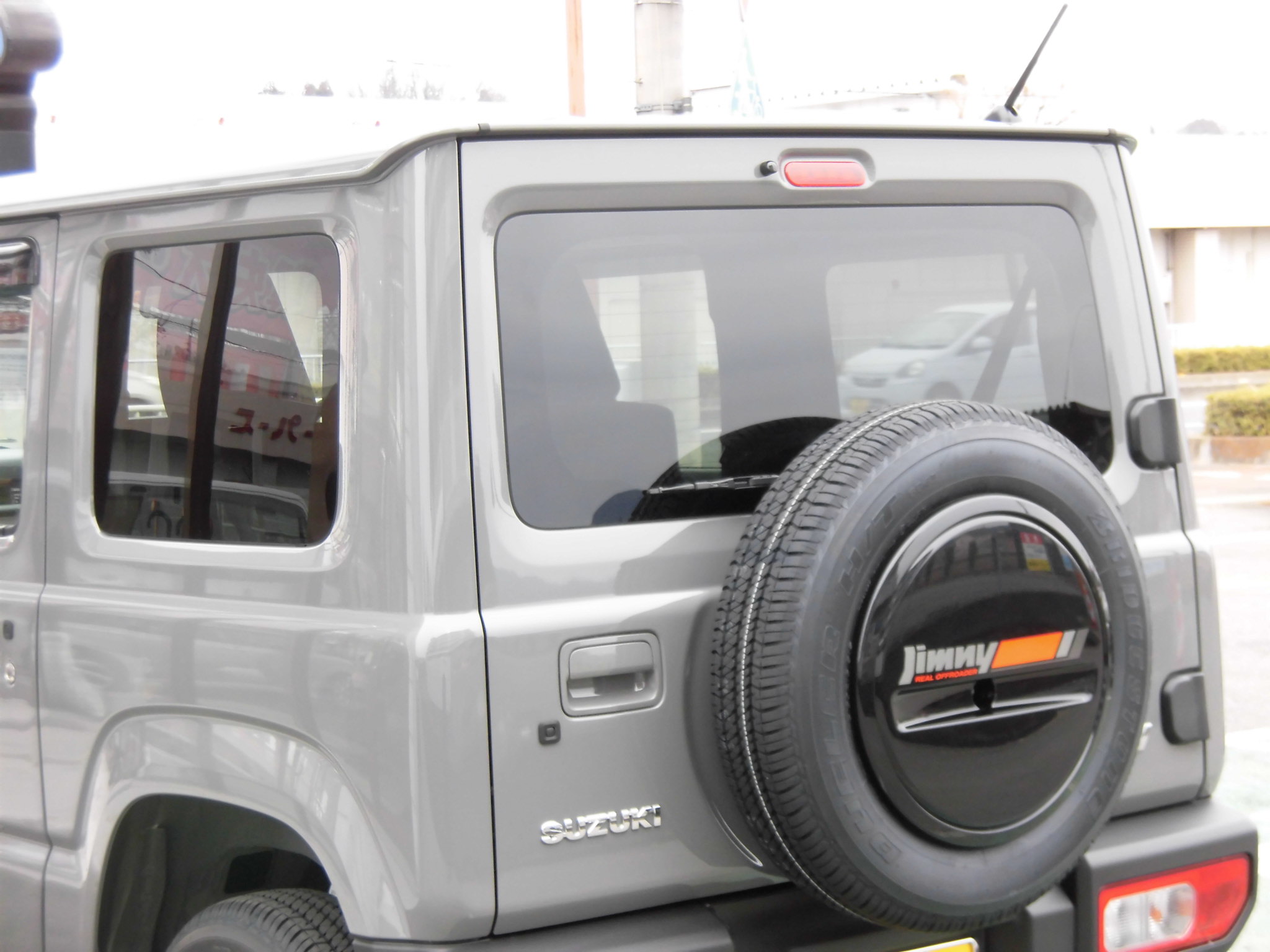 新型ジムニースペアタイヤハーフカバーデカール！｜新車情報｜お店