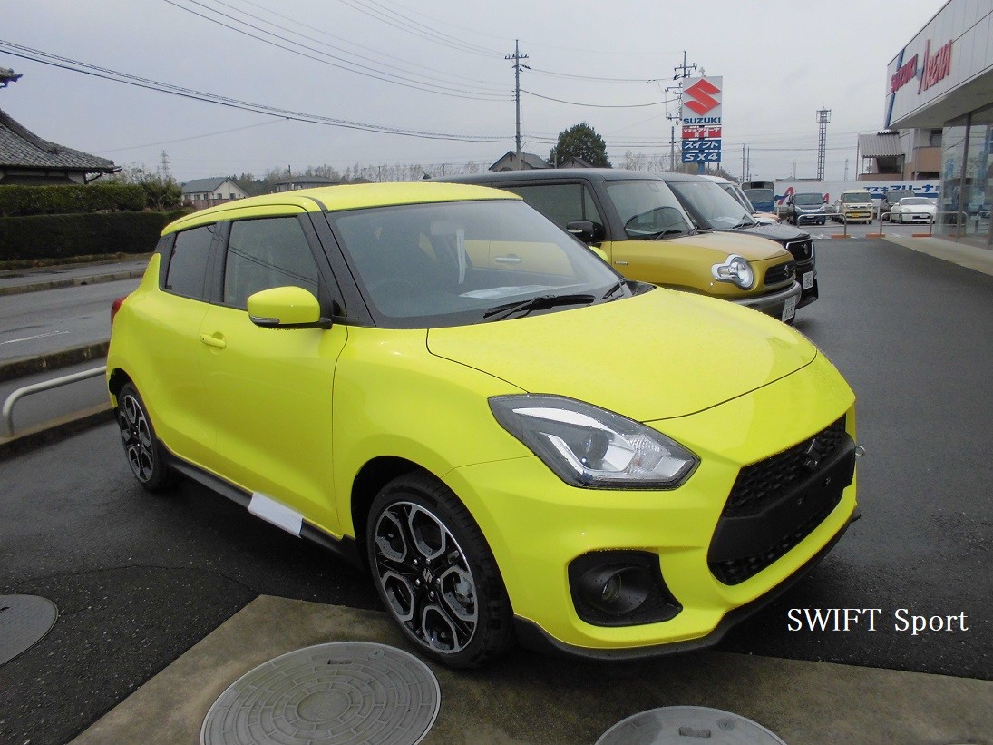 チャンピオンイエロー☆スイフトスポーツ！！｜限定車｜お店