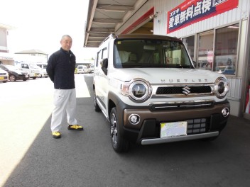 ハスラーご納車させていただきました