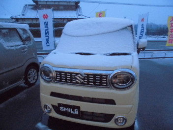 大雪になりました