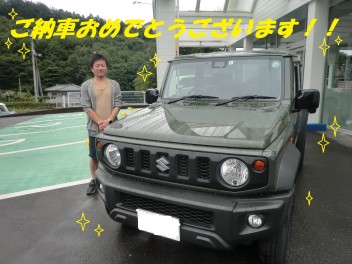 ジムニーシエラ　ご納車いたしました！