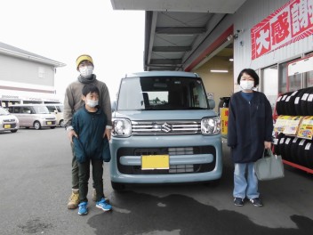 スペーシアご納車させていただきました