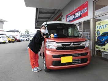 スペーシアご納車させていただきました