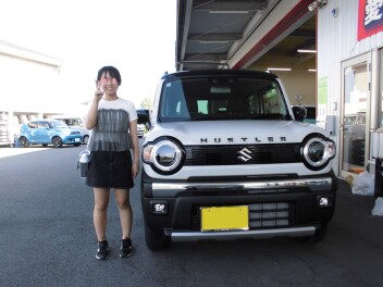ハスラーご納車させていただきました