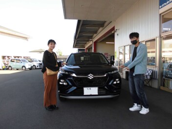 フロンクスご納車させていただきました！