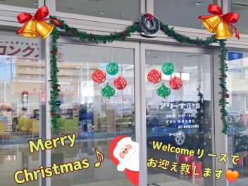 クリスマスの装飾をしました！！！