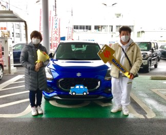 待ちに待った”新型スイフト”ご納車です！！