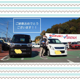 スペーシア納車式！！