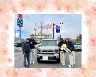 Ｔ様ハスラー納車！