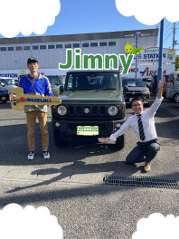 ジムニーご納車です