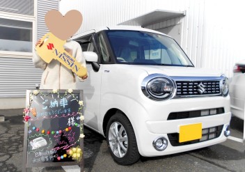 ホワイトパールでかわいさアップ♡スマイル納車