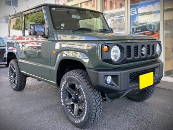 市原市にお住まいのM様にジムニーをご納車いたしました。