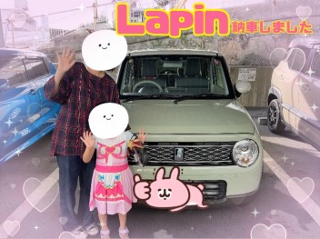 ラパン納車しました！♡