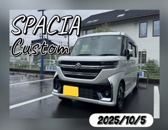 スペーシアカスタムご納車です！！