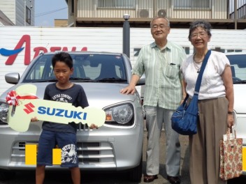 加古川市Ｋ様アルト納車式！