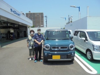 Ｅ様、ハスラーご納車ありがとうございました！