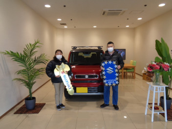 ご納車誠におめでとうございます！！♡ハスラー♡