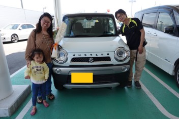 ハスラーのご納車、おめでとうございます！