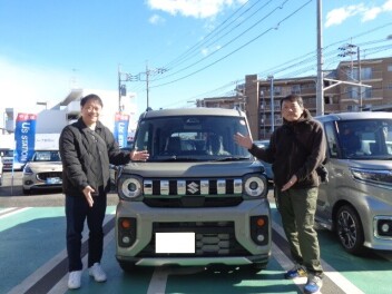 ご納車おめでとうございます