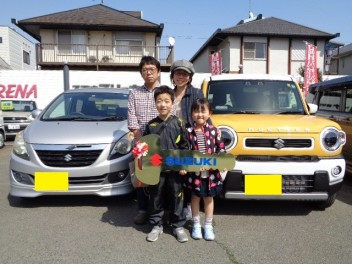 加古川市Ｍ様新型ハスラー納車式！！