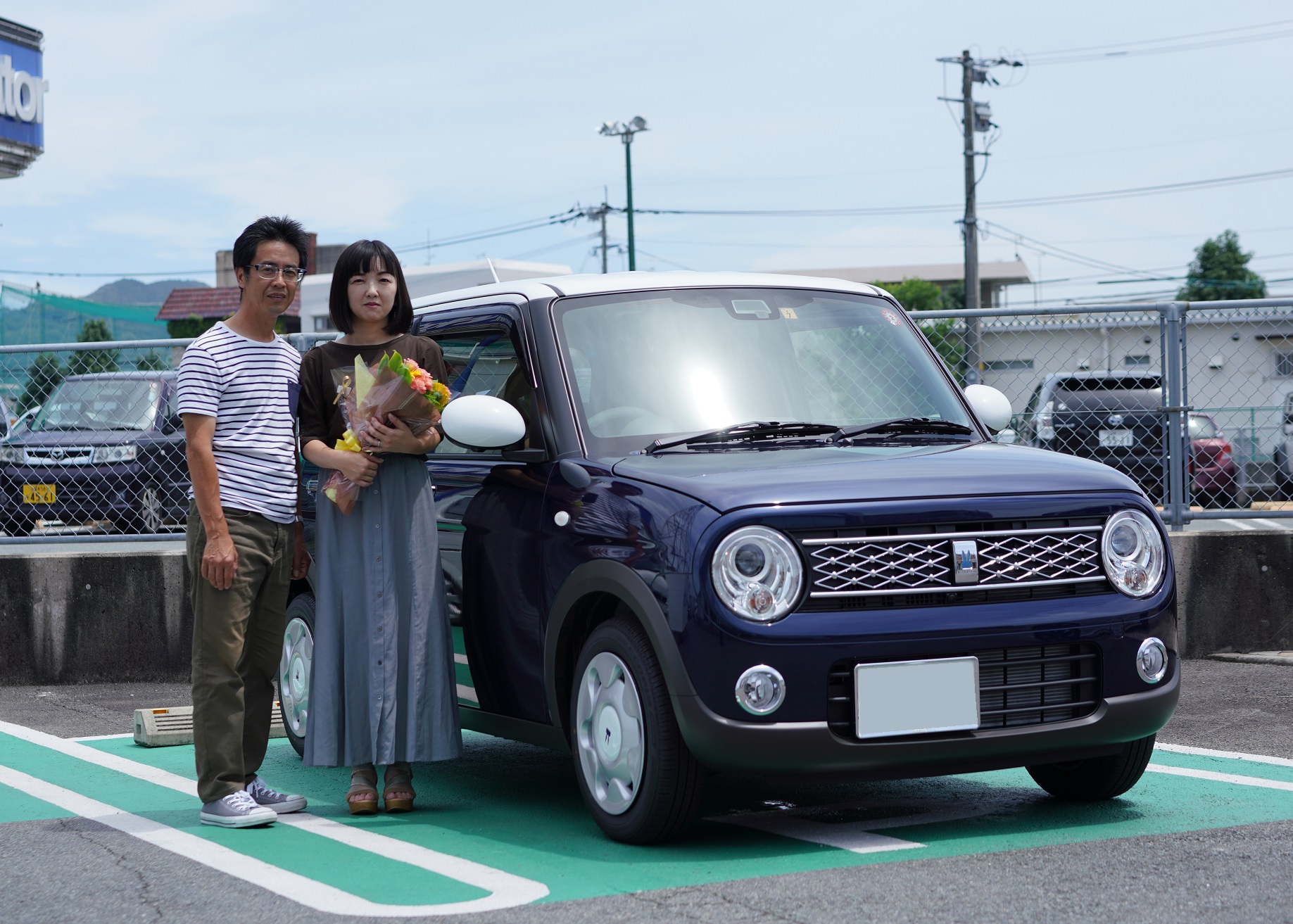 ラパン モード 納車ありがとうございました 納車ギャラリー お店ブログ 株式会社スズキ自販福岡 久留米営業所