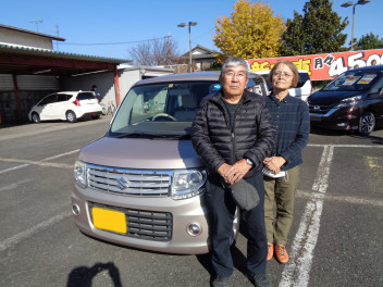本日はMRワゴンのご納車誠にありがとうございました。