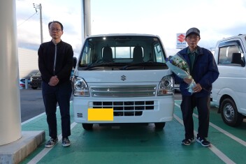 キャリイのご納車、おめでとうございます！