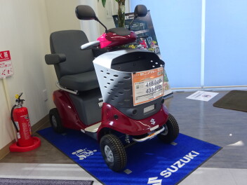 スズキのセニアカー！展示会開催中！