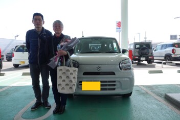 アルトのご納車、おめでとうございます！