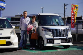 ☆スペーシアカスタム☆納車ありがとうございました！！