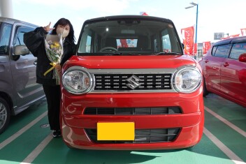ワゴンＲスマイルのご納車、おめでとうございます！
