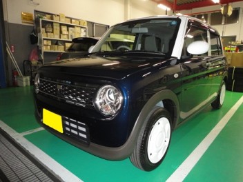 新車ラパン納車しました。