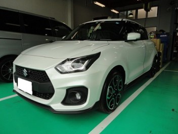 新車スイフトスポーツ納車しました