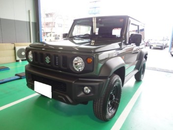 新車ジムニーシエラ納車しました