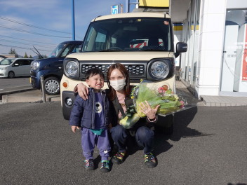 スペーシアギアのご納車、おめでとうございます！