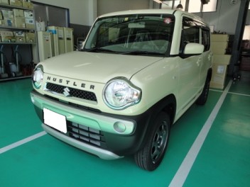 新車ハスラー納車しました