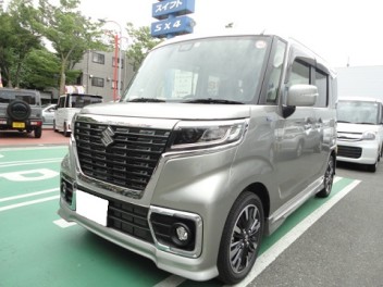 新車スペーシアカスタム納車しました