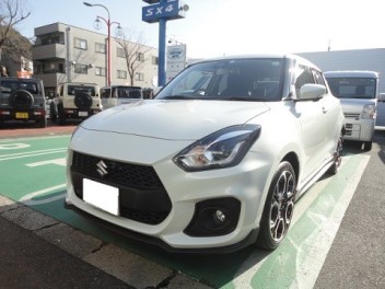 新車スイフトスポーツ納車しました