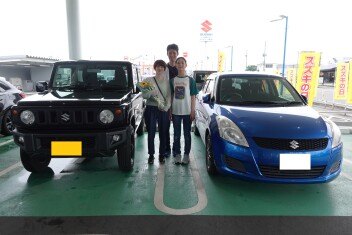 ジムニーのご納車、おめでとうございます！